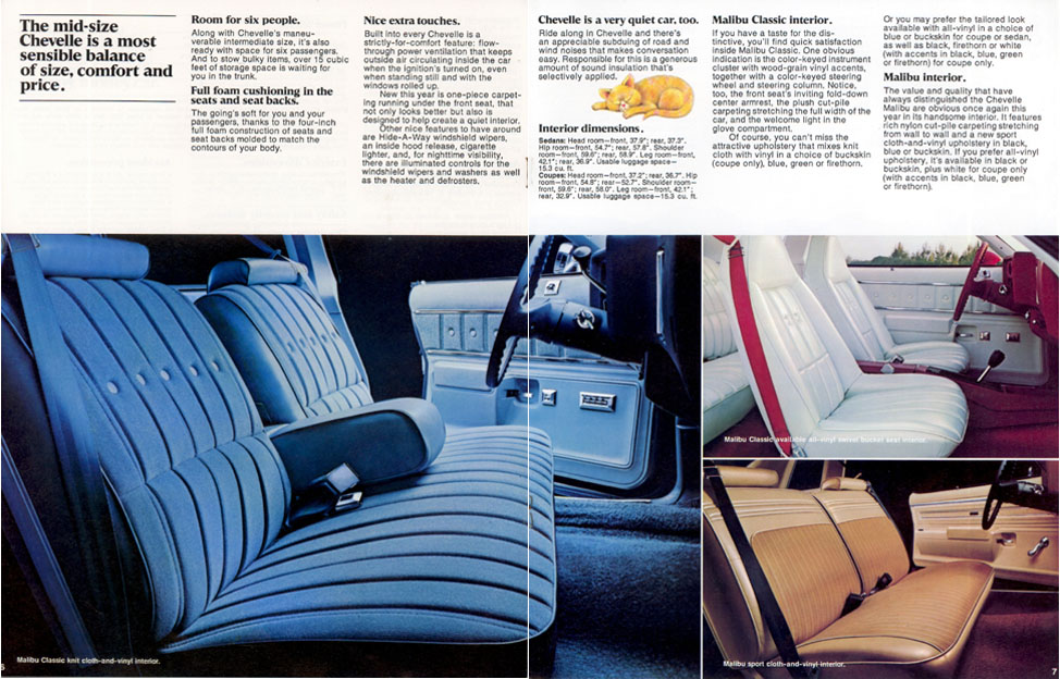 1977 Chev Chevelle Brochure Page 2